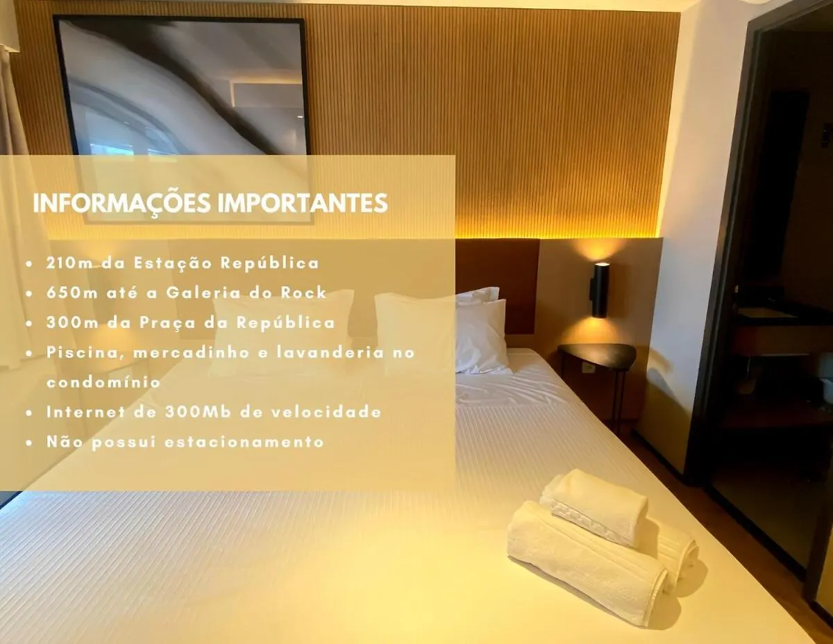 Apartment Loft Silver - Apartamento Na Santa Ifigenia Sao Paulo Brazil